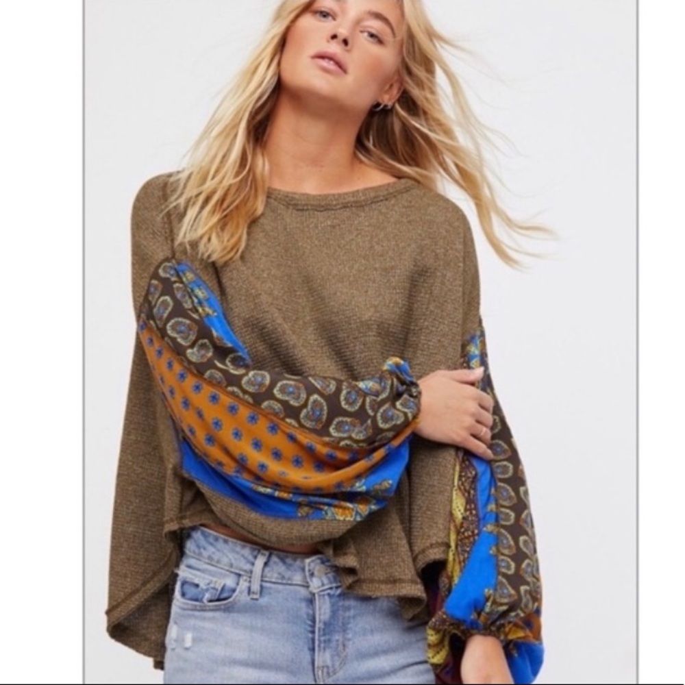 Free People Bishop Long Sleeve Top